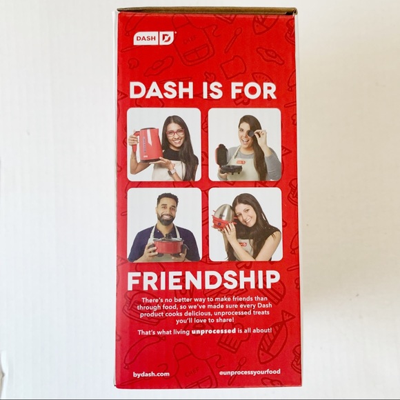 Dash Mini Electric red Waffle Maker new in box - Picture 5 of 7